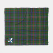 Scotts Ogilvie Hunting Tartan Pset Fleece Deken (Voorkant (Horizontaal))
