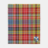 Scotts Ogilvie of Airlie Ancient Tartan Pset Fleece Deken (Voorkant)