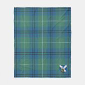 Scotts Oliphant Ancient Tartan Pset Fleece Deken (Voorkant)