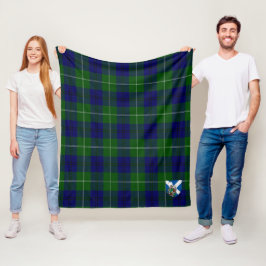 Scotts Oliphant Modern Schotse Ruit Plaid Fleece Deken