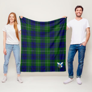 Scotts Oliphant Modern Schotse Ruit Plaid Fleece Deken