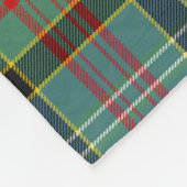 Scotts Paisley Tartan Pset Fleece Deken (Hoek)