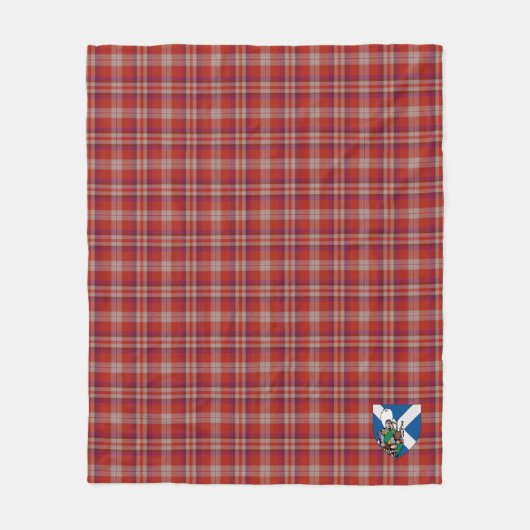 Scotts Pennington Tartan Pset Fleece Deken (Voorkant)