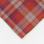 Scotts Pennington Tartan Pset Fleece Deken (Hoek)