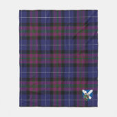 Scotts Pride of Scotland Tartan Pset Fleece Deken (Voorkant)