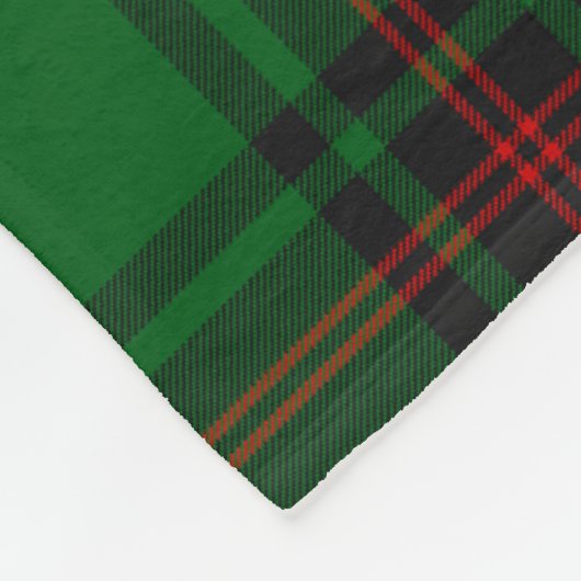 Scotts Primrose Tartan Pset Fleece Deken (Hoek)