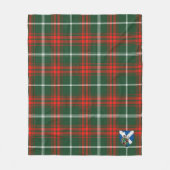 Scotts Prince of Wales Tartan Pset Fleece Deken (Voorkant)