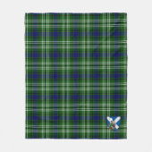 Scotts Purves Tartan Pset Fleece Deken (Voorkant)