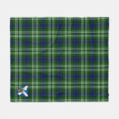 Scotts Purves Tartan Pset Fleece Deken (Voorkant (Horizontaal))