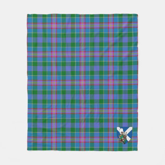 Scotts Ralston Tartan Pset Fleece Deken (Voorkant)