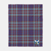 Scotts RCAF Tartan Pset Fleece Deken (Voorkant)