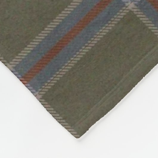 Scotts Renn Faire Tartan Pset Fleece Deken (Hoek)