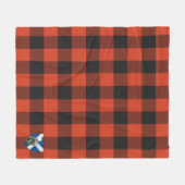 Scotts Rob Roy MacGregor Ancient Tartan Pset Fleece Deken (Voorkant (Horizontaal))
