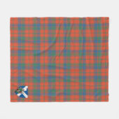 Scotts Robertson Ancient Tartan Pset Fleece Deken (Voorkant (Horizontaal))