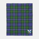 Scotts Robertson Hunting Modern Tartan Pset Fleece Deken (Voorkant)