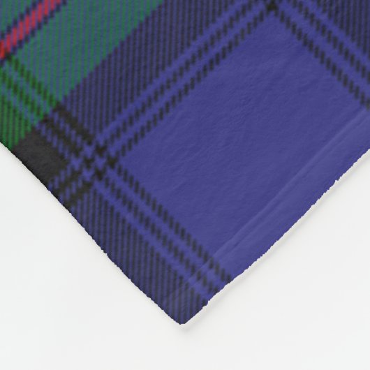 Scotts Robertson Hunting Modern Tartan Pset Fleece Deken (Hoek)