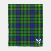 Scotts Rollo Tartan Pset Fleece Deken (Voorkant)
