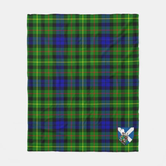 Scotts Rollo Tartan Pset Fleece Deken (Voorkant)