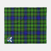 Scotts Rollo Tartan Pset Fleece Deken (Voorkant (Horizontaal))