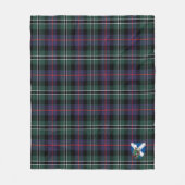 Scotts Roos Hunting Modern Tartan Pset Fleece Deken (Voorkant)