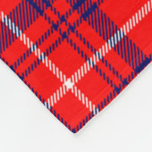 Scotts Roos Tartan Pset Fleece Deken (Hoek)