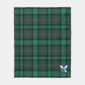 Scotts Ross Jacht Modern Tartan Plaid Fleece Deken (Voorkant)
