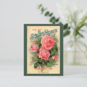 Scotts Rozen Advertisement Briefkaart (Staand voorkant)