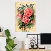 Scotts Rozen Advertisement Poster (Thuiskantoor)