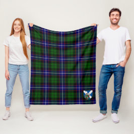 Scotts Russell Tartan Schotlandse ruit Fleece Deken