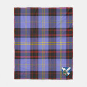 Scotts Rutherford Schotse Ruitpatroon Fleece Deken (Voorkant)