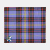 Scotts Rutherford Schotse Ruitpatroon Fleece Deken (Voorkant (Horizontaal))