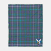 Scotts Sandilands Modern Tartan Pset Fleece Deken (Voorkant)