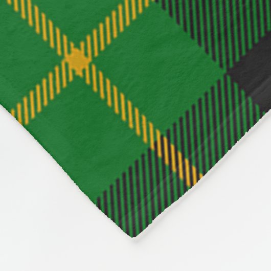 Scotts Selkirk Tartan Pset Fleece Deken (Hoek)