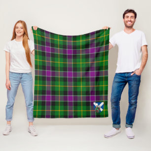 Scotts Selkirk Tartan Schotlandse ruit Fleece Deken