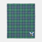 Scotts Shaw Oude Schotse Ruitpatroon Fleece Deken (Voorkant)