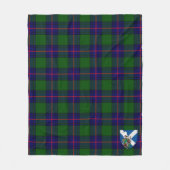 Scotts Shaw Shaw Modern Tartan Pset Fleece Deken (Voorkant)