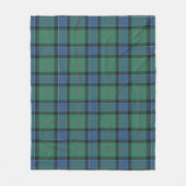 Scotts Sinclair Hunting Ancient Tartan Pset Fleece Deken (Voorkant)