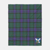 Scotts Sinclair Hunting Modern Tartan Pset Fleece Deken (Voorkant)