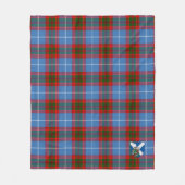 Scotts Skirving Schotse Ruitdessin Fleece Deken (Voorkant)