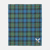 Scotts Smith Ancient Tartan Plaid Fleece Deken (Voorkant)
