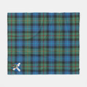 Scotts Smith Ancient Tartan Plaid Fleece Deken (Voorkant (Horizontaal))