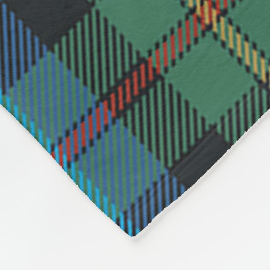 Scotts Smith Ancient Tartan Plaid Fleece Deken (Hoek)