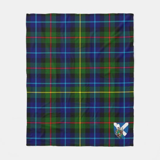 Scotts Smith Modern Tartan Pset Fleece Deken (Voorkant)