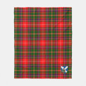 Scotts Somerville Tartan Pset Fleece Deken (Voorkant)