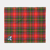 Scotts Somerville Tartan Pset Fleece Deken (Voorkant (Horizontaal))