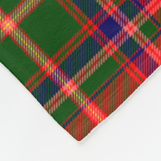 Scotts Somerville Tartan Pset Fleece Deken (Hoek)