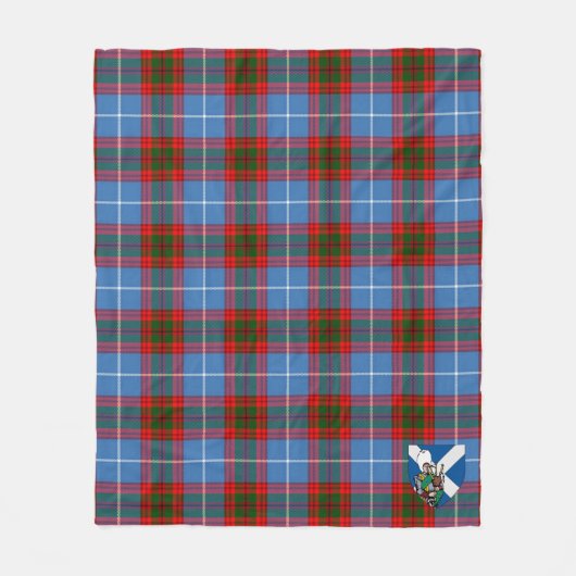 Scotts Spalding Tartan Pset Fleece Deken (Voorkant)
