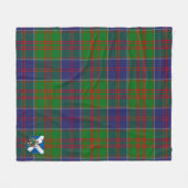 Scotts Stewart of Appin Hunting Modern Tartan Plai Fleece Deken (Voorkant (Horizontaal))