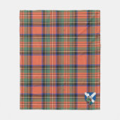 Scotts Stewart Royal Ancient Tartan Pset Fleece Deken (Voorkant)