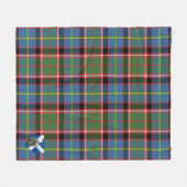 Scotts Stirling Tartan Pset Fleece Deken (Voorkant (Horizontaal))